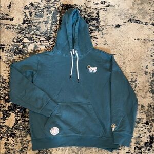 GOAT Teal Hoodie